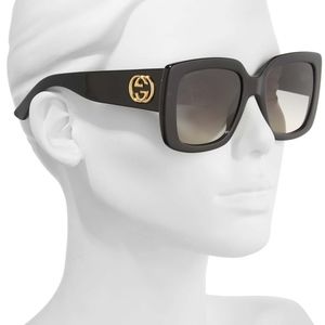 Gucci 53mm Square Sunglasses